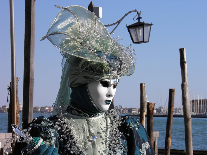 Celebrity in a mask